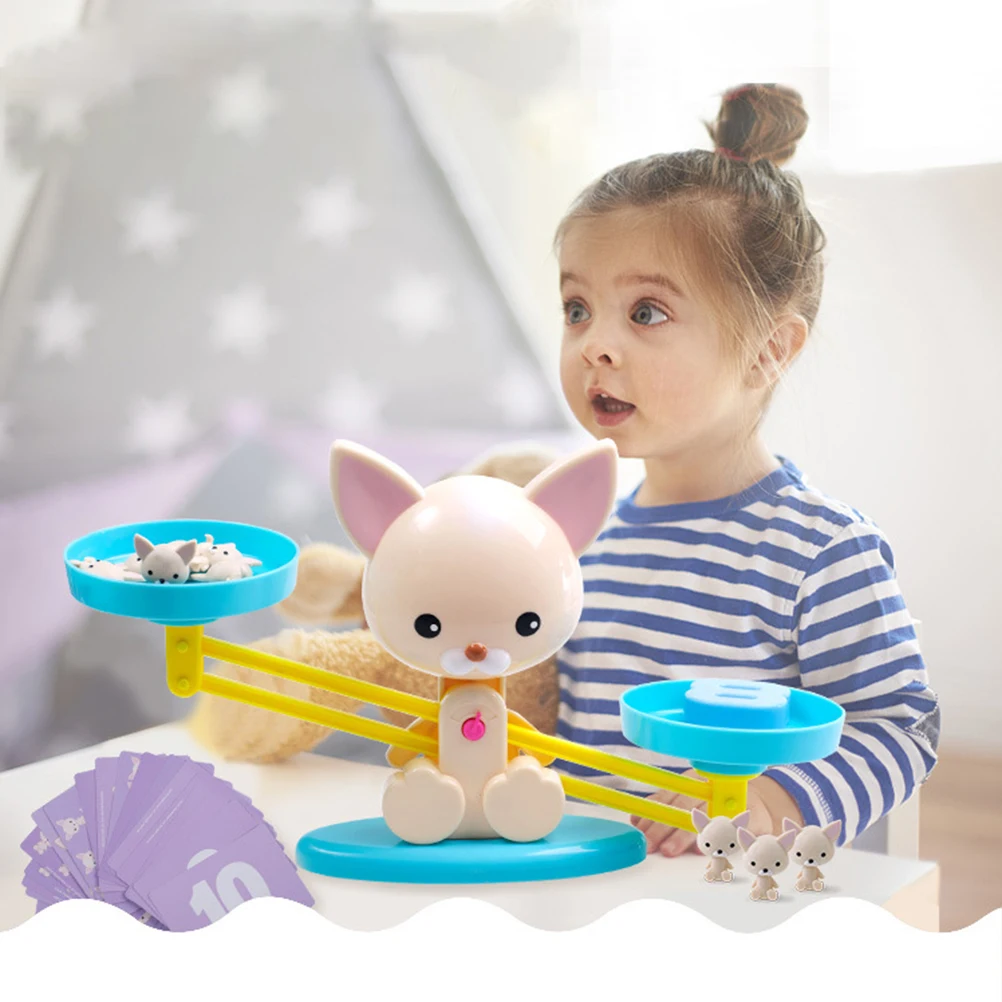 1 шт. игра для матча, настольные игрушки для кошек, балансировочная шкала, балансировочная игра для детей, обучающая игрушка для обучения добавлению и вычитанию