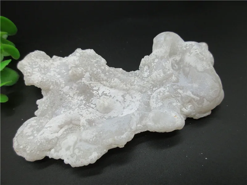 

Natural Morocco Agate Mineral Specimen White Agate Quartz Rock Stones Healing Energy Collection Geological Teaching