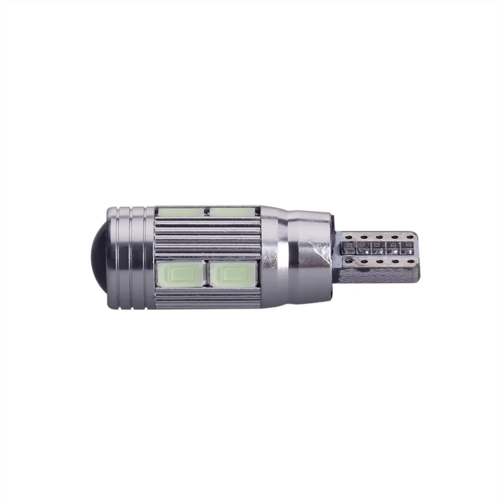 10 шт. Белый Синий T10 194 10SMD 5630 5730 СВЕТОДИОДНЫЙ Автомобильный светильник Canbus W5W лампы