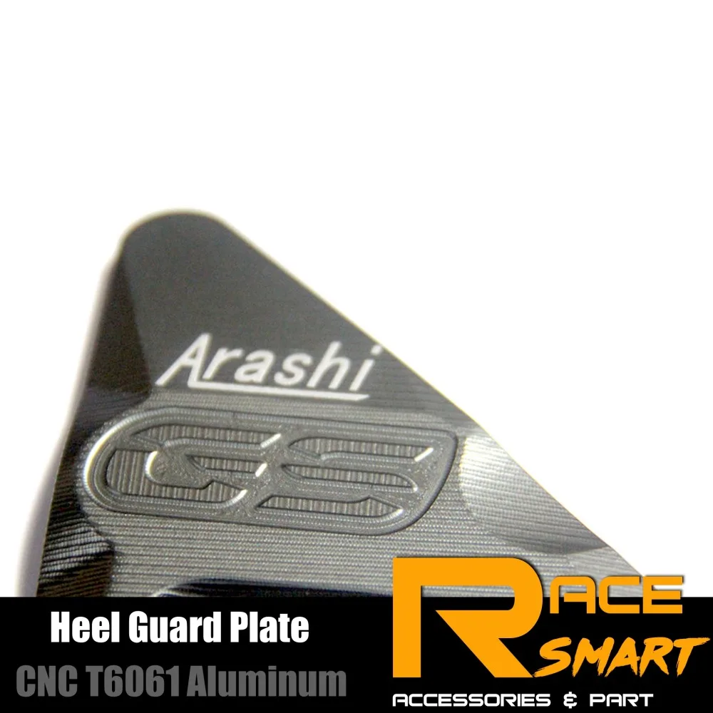 Rear Heel Guard Plate For BMW R1200GS LC Adventure 2013 - 2017 R 1200 GS CNC-Machined Foot Peg Rest Protector | Автомобили и