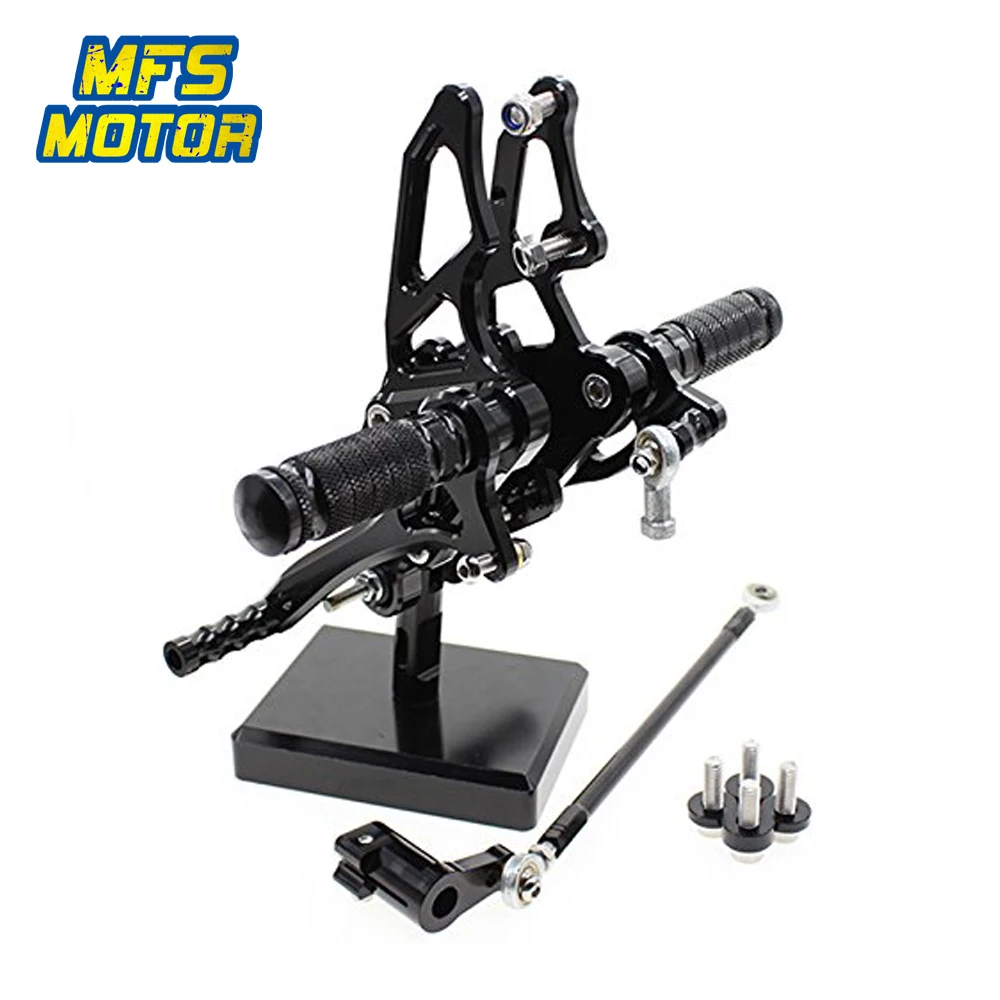 CNC регулируемый Rearset для Yamaha YZF R15 R150 2012- ноги Расслабление ног колышки 2013 ножки