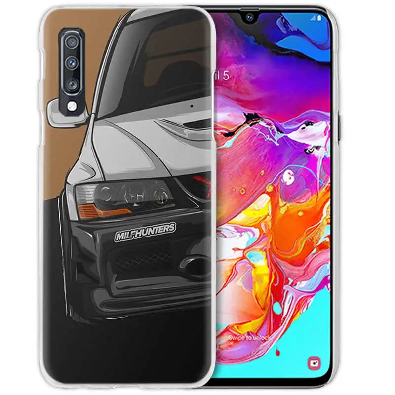 Крутой спортивный автомобиль комиксов чехол для samsung Galaxy A50 A70 A20e A60 A40 A30 A20 A10 A8 A6 плюс A9 A7 жесткий чехол для телефона из поликарбоната с Coque - Цвет: 09