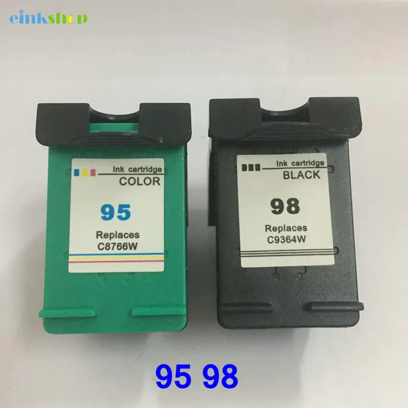 Картридж для принтера hp 95 98 картридж Officejet 100 150 400 H470 6300 Deskjet 5940 D4145 D4155 Photosmart C4100|ink