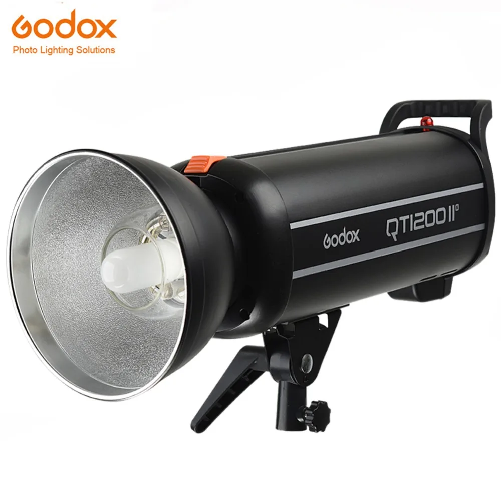 Godox QT1200II QT1200IIM 1200WS GN102 1/8000 s Высокоскоростная синхронизация Встроенный 2,4 г безпроволочная X система с лампочкой проблесковый маячок