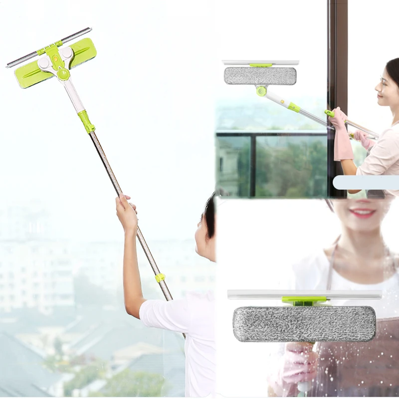 

A New Telescopic High-rise Window Cleaning Glass Cleaner Brush Upgraded For Washing Window Dust Brush Clean Windows Hobot
