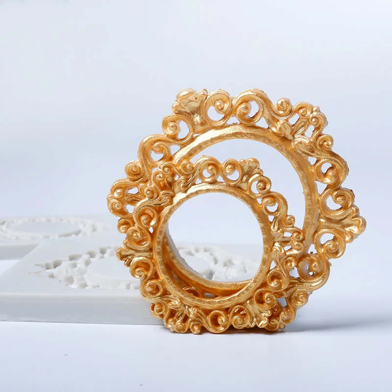 Силиконовая форма формы для помадки индивидуальная сахарного торта кремовые