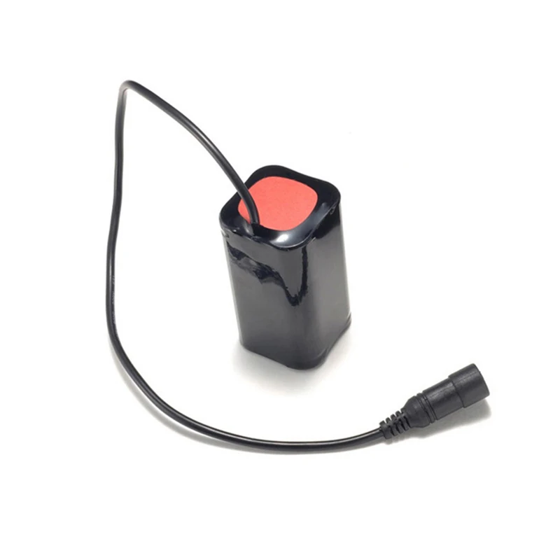 8 4 V 6400mAh перезаряжаемый аккумулятор 4x18650 для фары велосипеда велосипедные