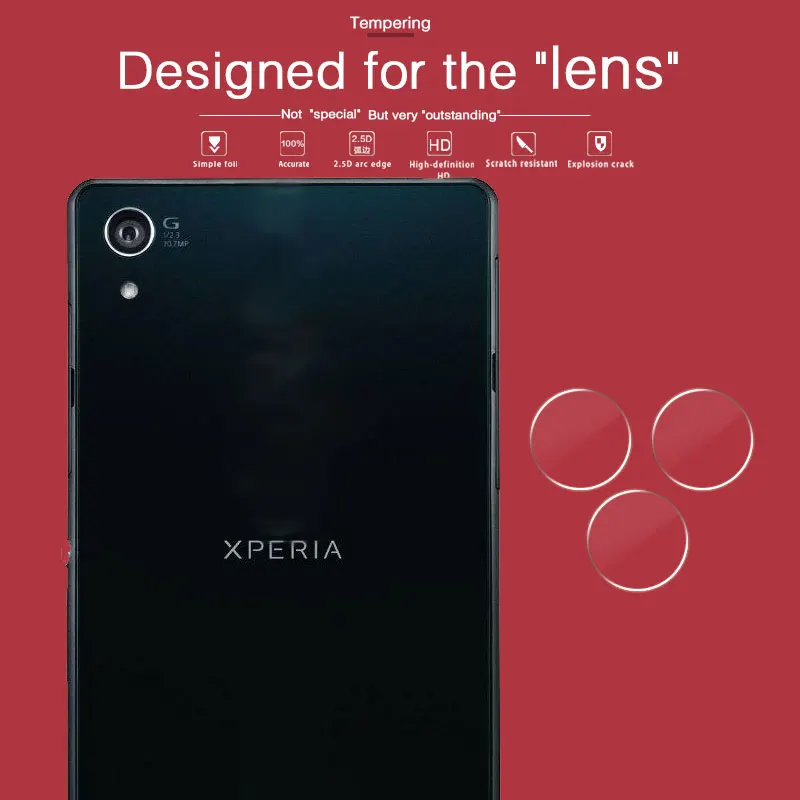Аксессуар HD Задняя камера защитная пленка для экрана Sony Xperia Z3 5 2 В D6603 D6616 D6633 D6643 D6653