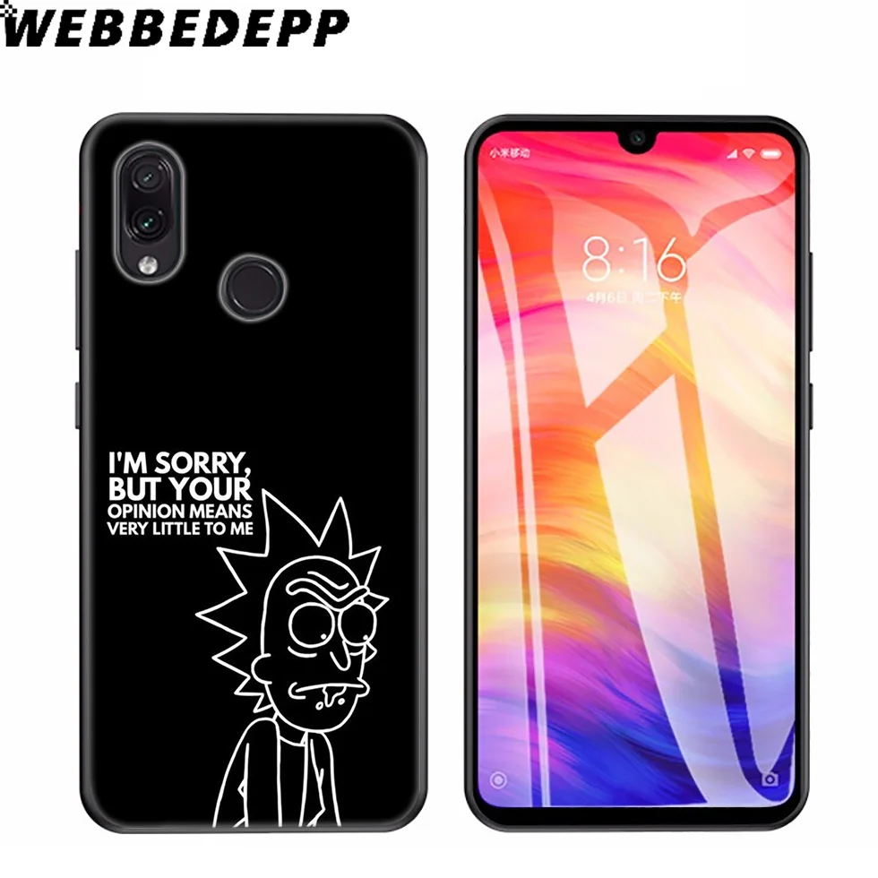 11 Мягкий силиконовый чехол WEBBEDEPP Рик и Морти redmi аниме для Xiaomi redmi GO 4A 4X5 5A 6 6A S2 Note 4 4X5 6 5A 7 Pro Plus Prime - Цвет: 11