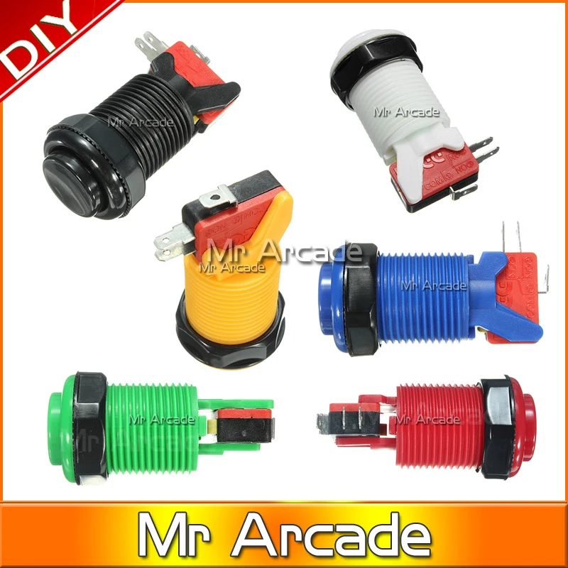 Бесплатная доставка приятная на ощупь аркадная кнопка с прочным