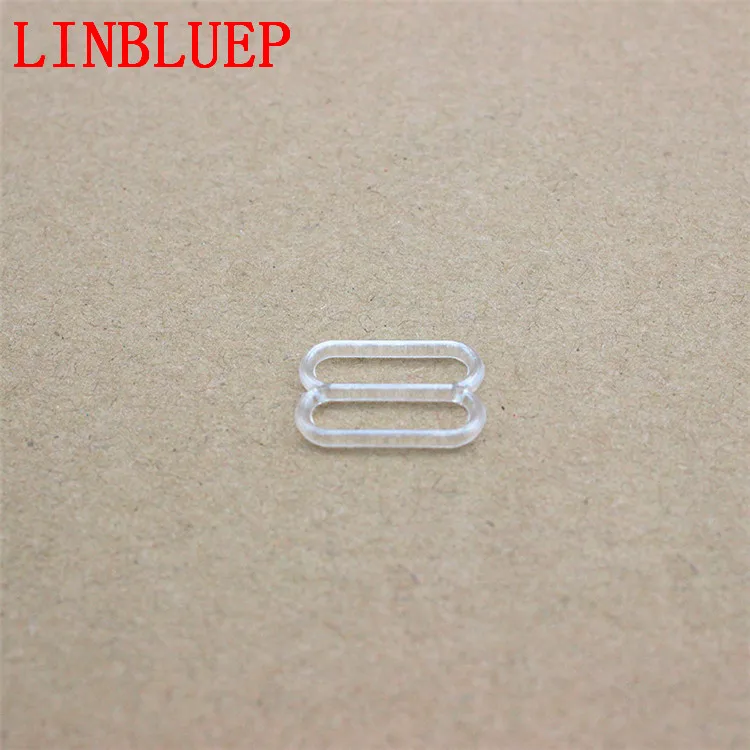 100 Pcs100Pcs Прозрачный Пластиковый Регулируемый бюстгальтер ремень SliderFor нижнее
