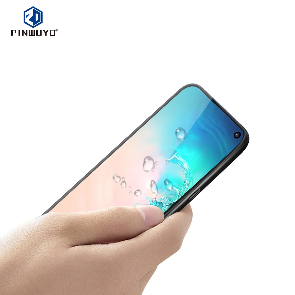 Pinwuyo для samsung Galaxy S10e Экран протектор 5 8 дюймов Стекло 3D изогнутые закаленное