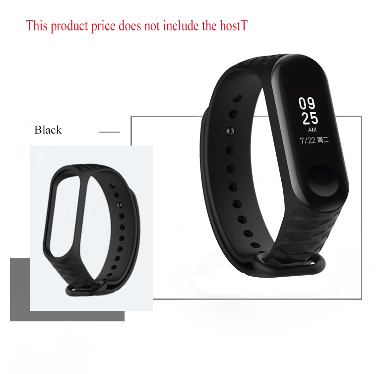 Умный Браслет mi llet mi Band 3 спортивный силиконовый цветной ремешок для xiaomi mi band 3 сменные браслеты для mi band 3 умный Браслет