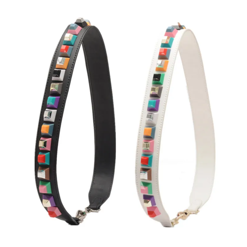 Женские сумки мессенджеры из натуральной воловьей кожи с заклепками женские