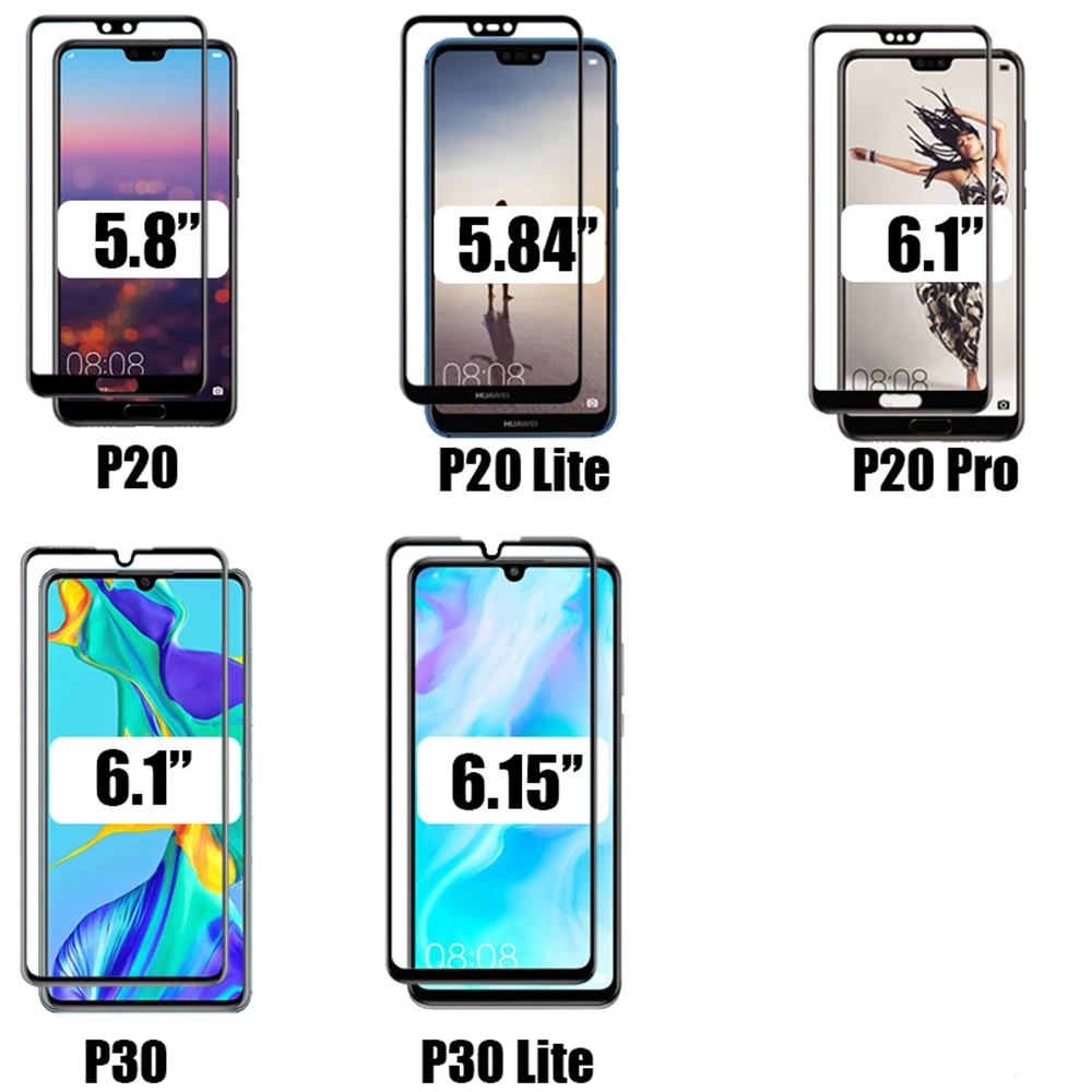 Защитная пленка для Huawei P30 Lite P20 Plus P 30 20lite экрана Smart 2019 закаленное стекло|Защитные