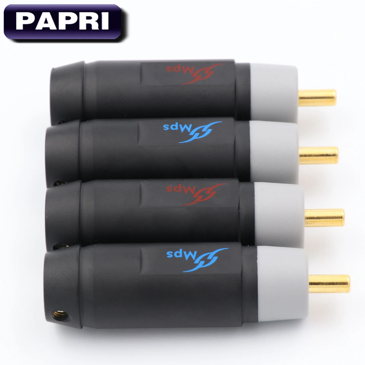 MPS Pioneer-8G/10G/8R/10R разъем HiFi RCA ремонтный штекер аудио разъем позолоченные Родиевые вилки для 8 мм/10 мм кабеля