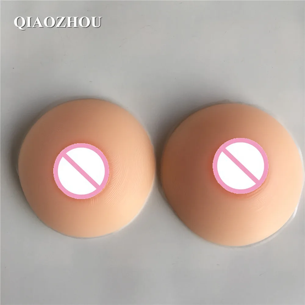 500g/pair mastectomy bra fake breasts realistic silicone breast form nude skin tone small A cup |