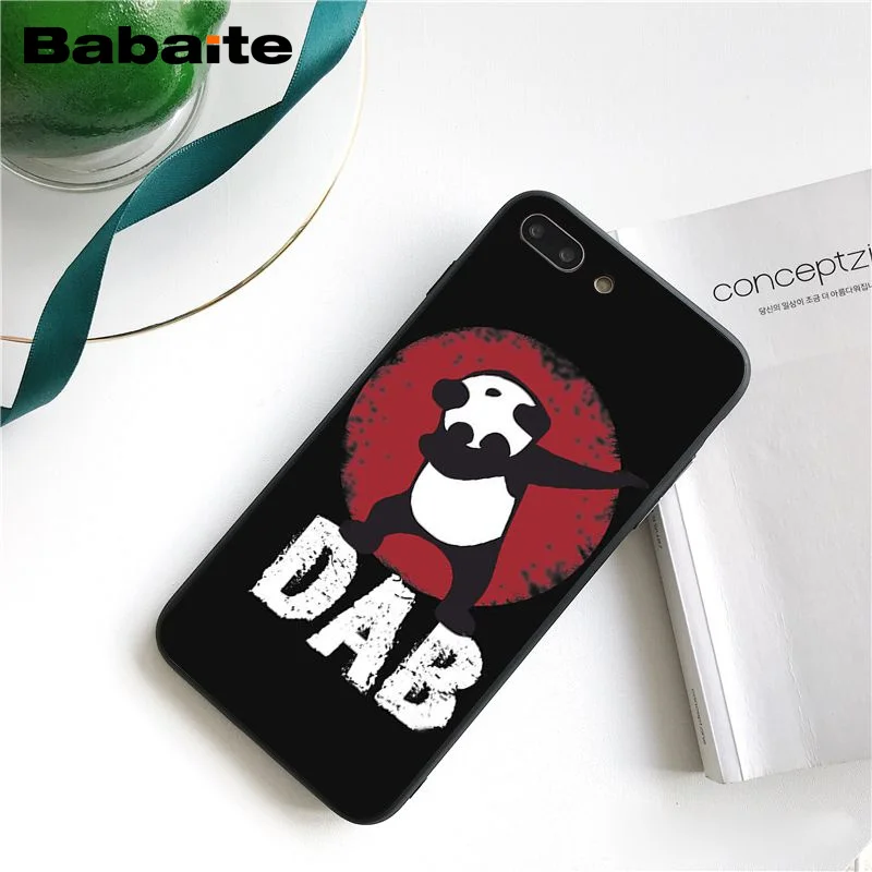 Babaite панда Dab на EM чехол для телефона для iphone 11 Pro 11Pro Max 5 5Sx 6 7plus 8 8Plus X XS MAX XR