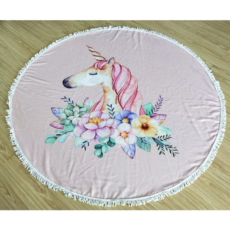 

Cartoon beach cushion / swimming big wrap shawl / seaside holiday mat / travel portable quick-drying blanket XLS025
