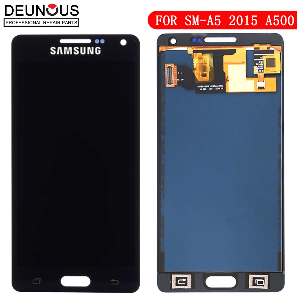 

TFT For Samsung Galaxy A5 2015 LCD A500 Display Touch Digitizer Sensor Glass Assembly Can Adjust A500 A500F A500FU A500H