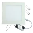 Квадратный светодиодный панельный светильник 25 Вт, светодиодный страиваемый светильник для кухни, потолочная лампа для ванной, AC85-265V, теплый белыйхолодный белый, Бесплатная доставка