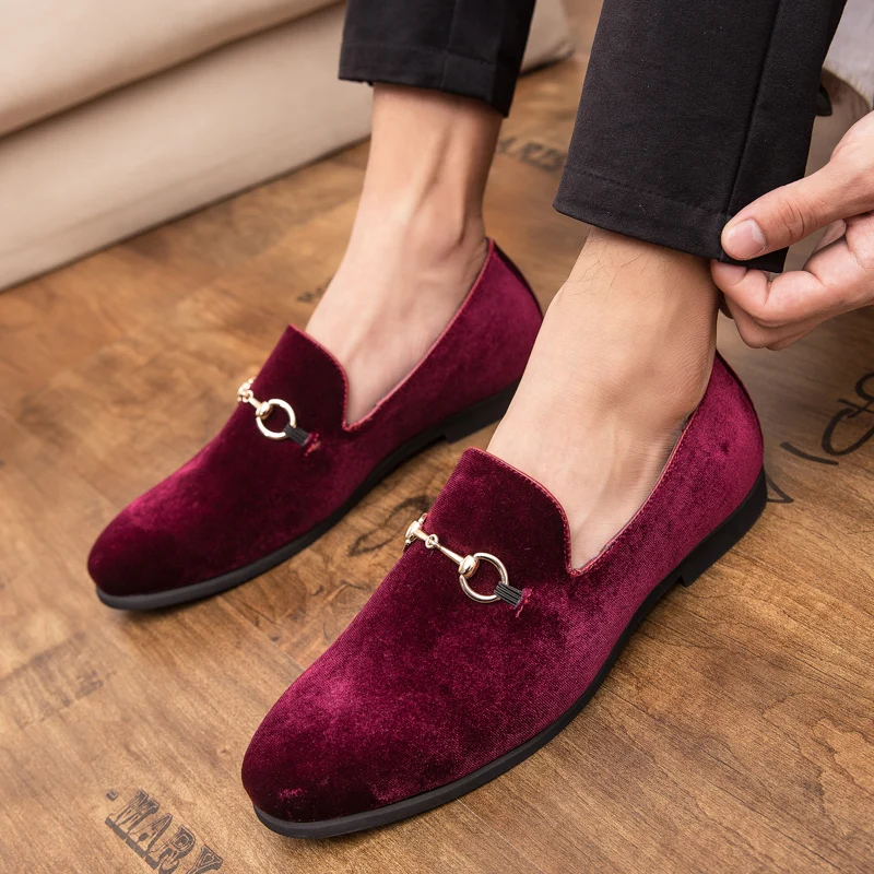 HEINRICH Fashion Suede Men's Casual Shoes Comfortable Dress Leather Loafer Men Breathable Flat Mocassini Uomo | Обувь