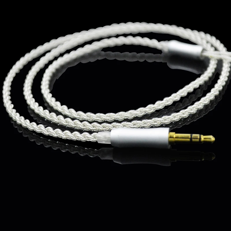 4 нити 76 ядер наушники MMCX кабель для Shure SE215 A2DC Ls50 IE80 Im50 Im70 0 78 мм Weston TFZ W4r TF10 TF15 с
