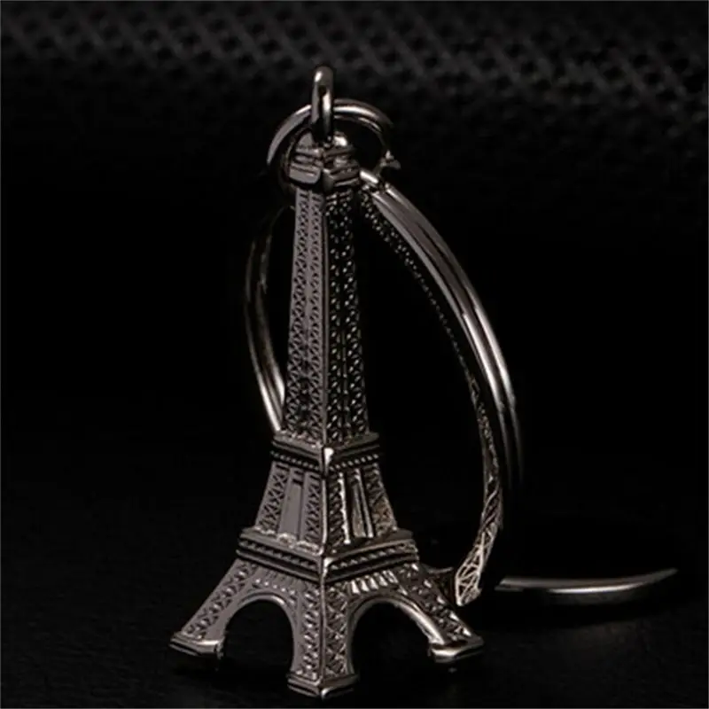 1 шт. высококачественный серебряный брелок Эйфелева башня для женщин и мужчин