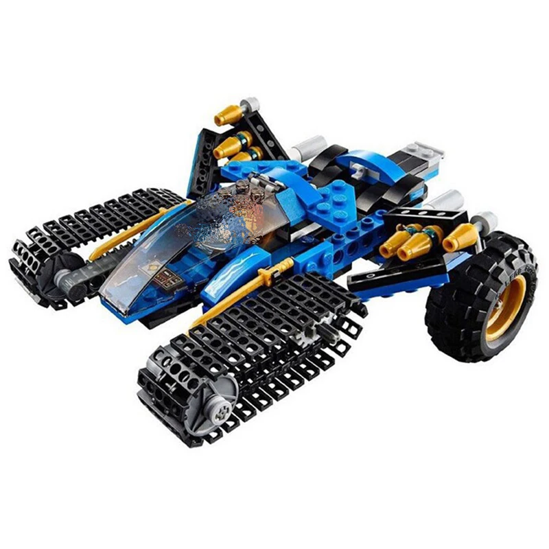 Bela 10222 333 шт. ниндзя Гром Райдер колесница земля мех 3D модель строительные блоки