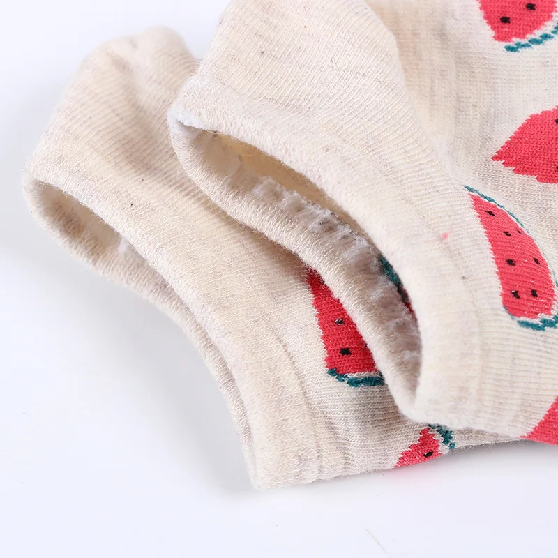 Весна-лето 2018 новые хлопковые женские носки свежие однотонные носки-башмачки с