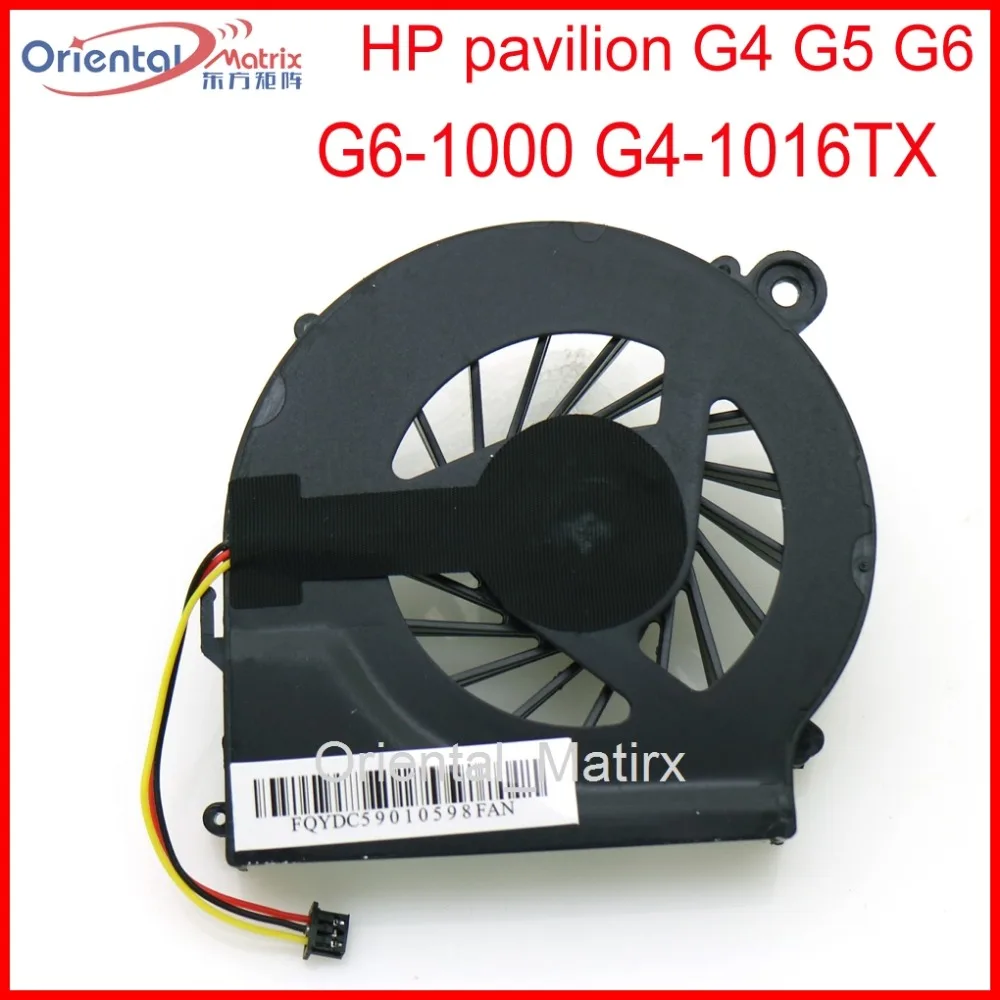 DFS53/05 MCOT FAB9 DC5V 0.50A 3Pin для HP pavilion G4 G5 G6 1000 Вентилятор охлаждения процессора ноутбука
