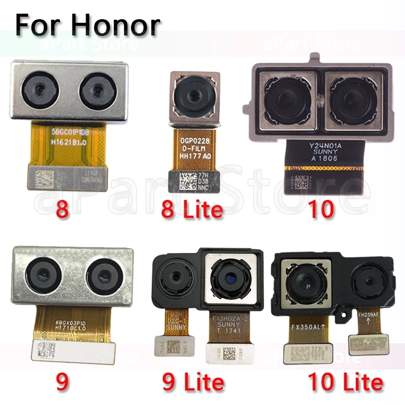Большой основной шлейф задней камеры для Huawei Honor 6 7A 7C 7X 7 8 8X 9 9i 10 20 Pro Lite Plus