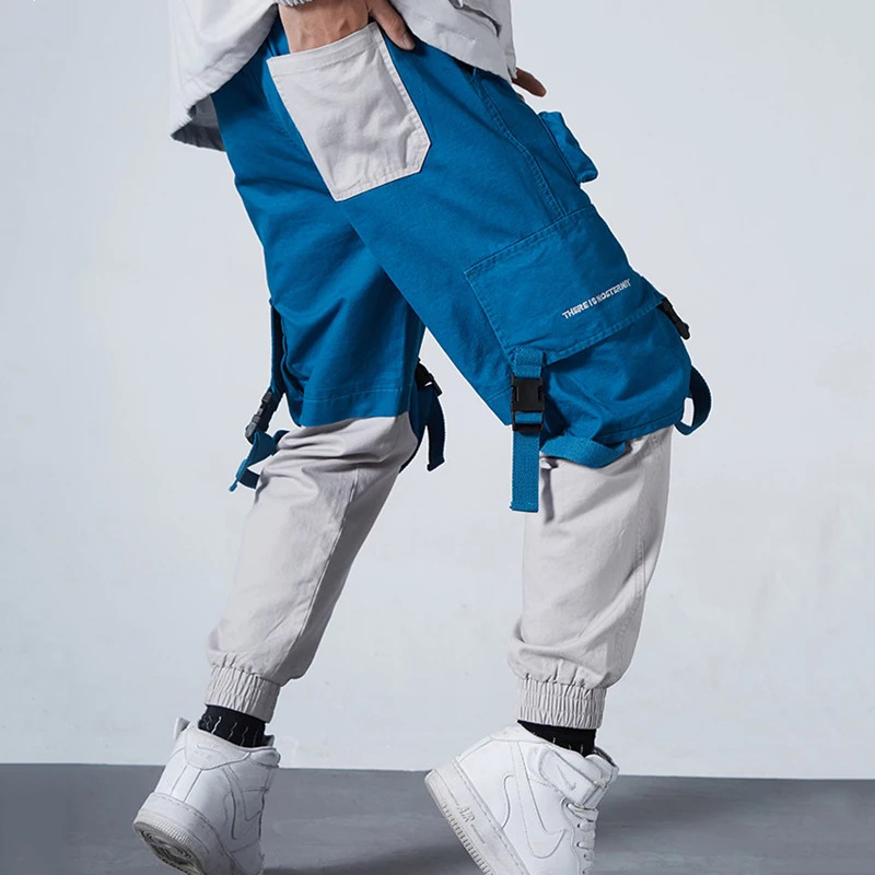 Новое поступление Цветные Лоскутные сафари стиль мулит-карманы Модные мужские