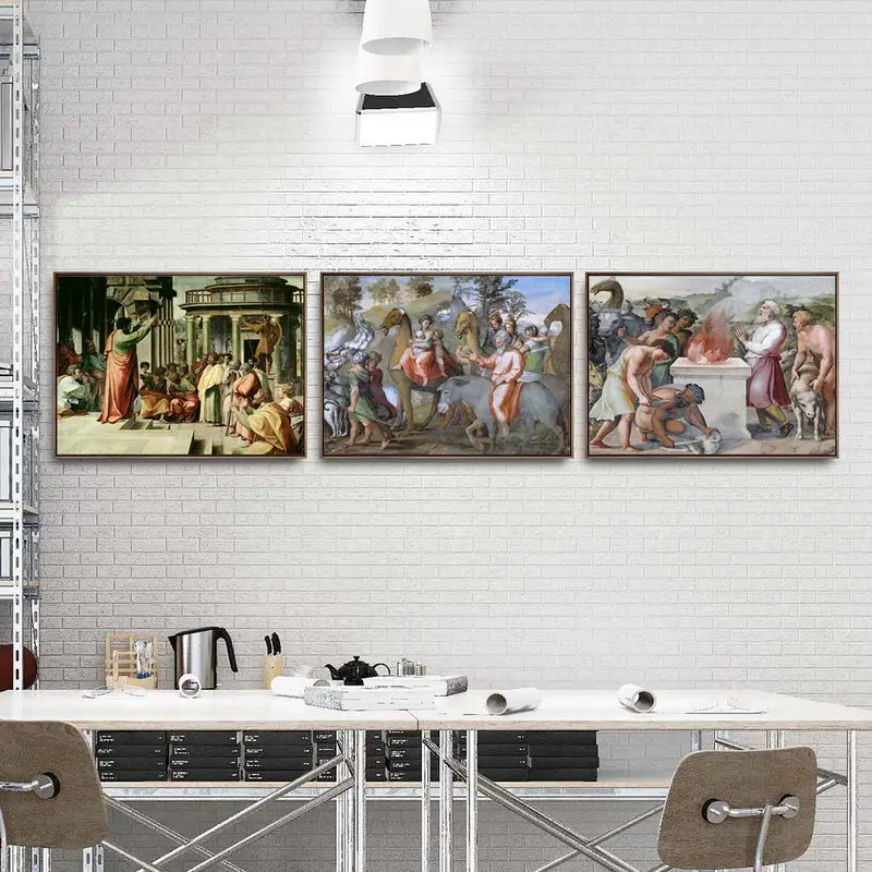 Художественные настенные картины для домашнего декора Fro холст с печатью постера