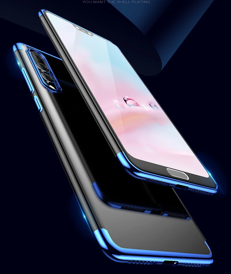 Роскошный мягкий чехол для huawei P20 Lite Ультратонкий силиконовый Pro P 20 задняя крышка