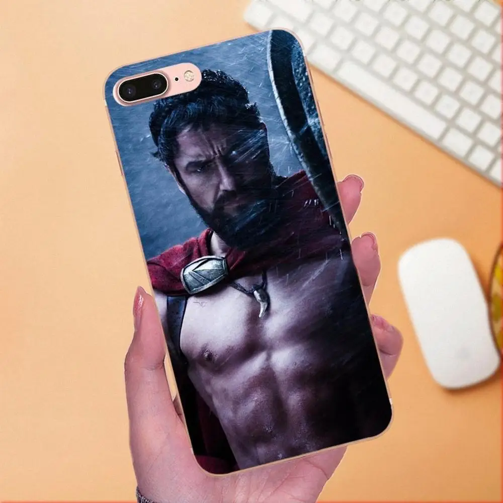 TPU Mobile Phone Cases Hot Movie King Leonidas Of 300 For Huawei Mate 7 8 9 10 20 P8 P9 P10 P20 P30 Lite Plus Pro 2017 | Мобильные