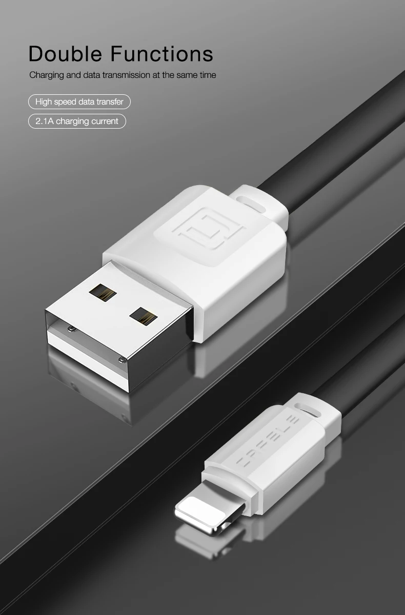 Cafele USB кабель для iPhone X XS MAX XR 8 7 6 Plus 5 5S iPad мобильный телефон зарядное устройство Шнур для Apple телефон данных Зарядка кабелей провода