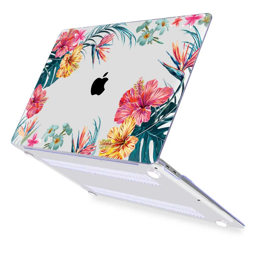 Z200 Чехол для ноутбука Redlai цвета кристально чистый для Macbook Pro 13,3 15,4 retina Air 13 дюймов A1932 для Macbook Pro 13 16 Touch bar - Цвет: Z200