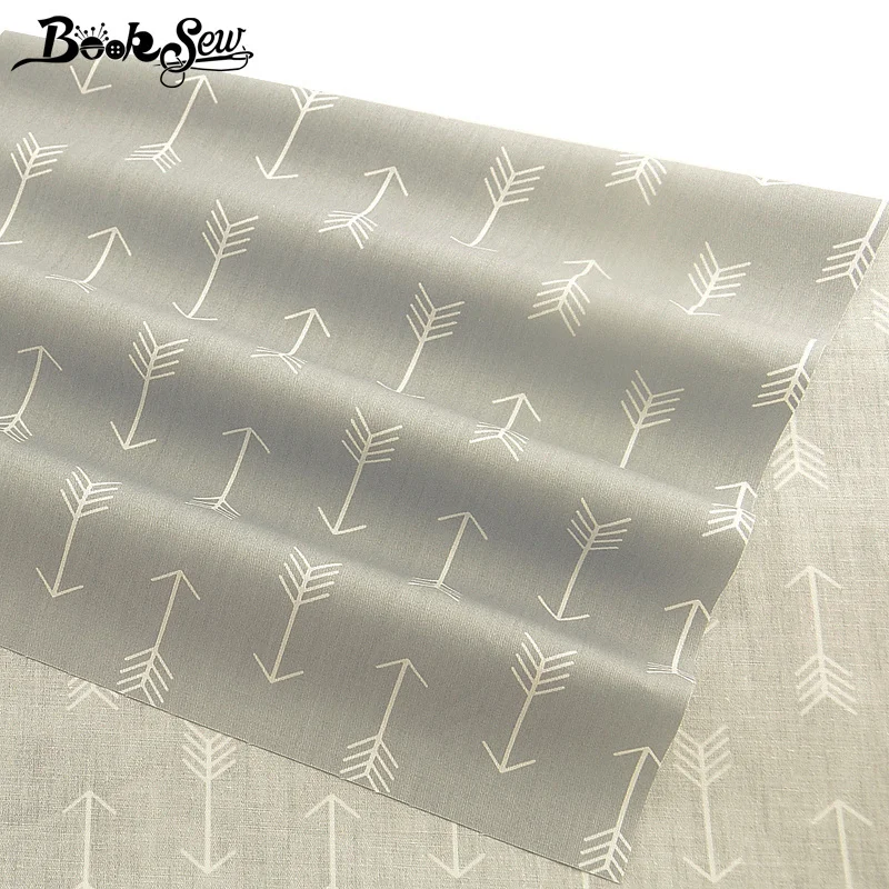 Booksew хлопковая ткань Tissu Telas Por Metro с принтом стрелы дизайн детская ткань DIY простыня швейная Лоскутная диванная подушка платье
