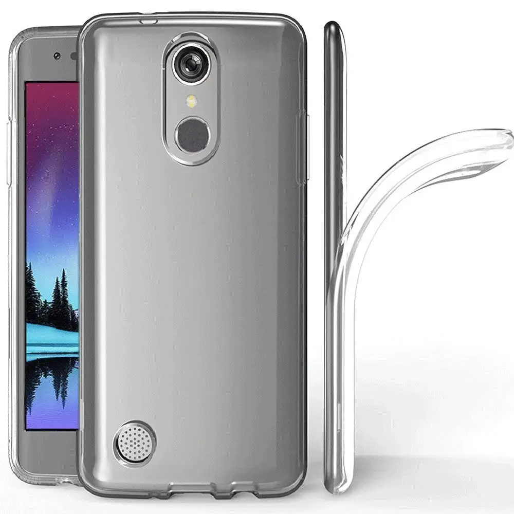 Чехол для LG K3 K4 K7 K8 K10 2017 термополиуретановый Силиконовый прочный чистый мягкий