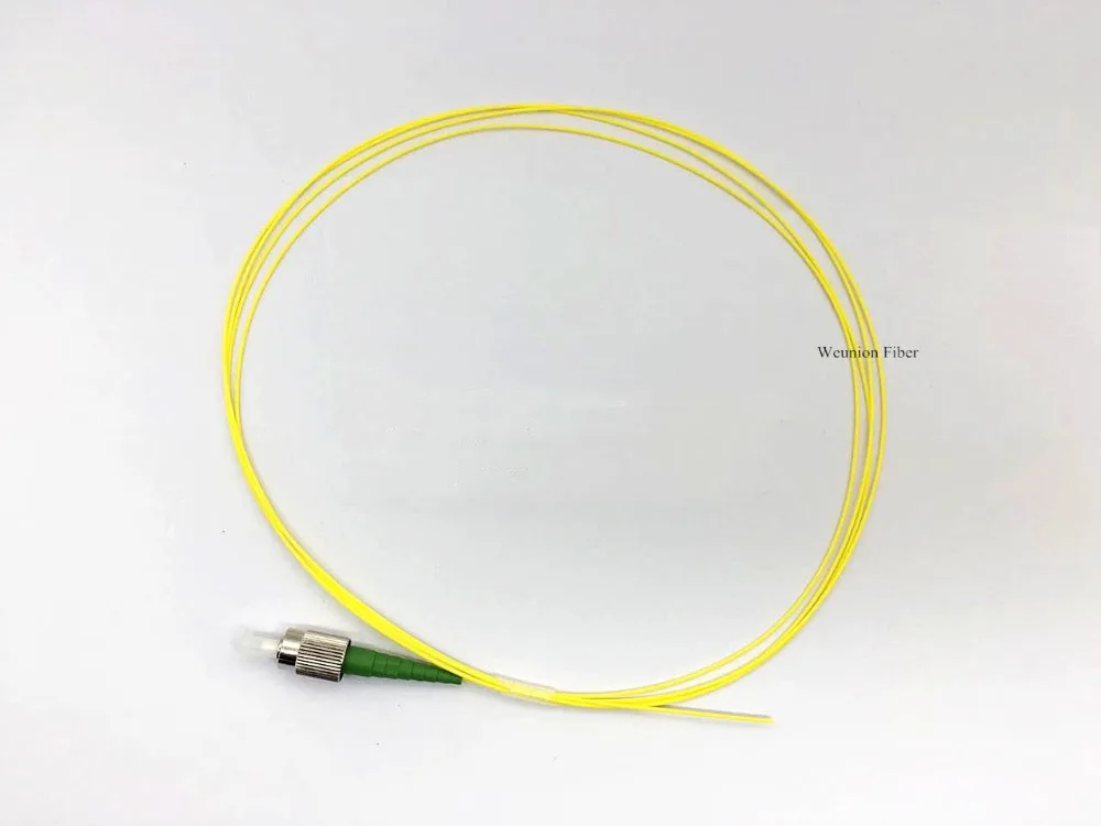 FTTH 10 шт. FC APC Волоконно оптический свиной хвост симплексный одномодовый 9/125 0 9 мм 1 5
