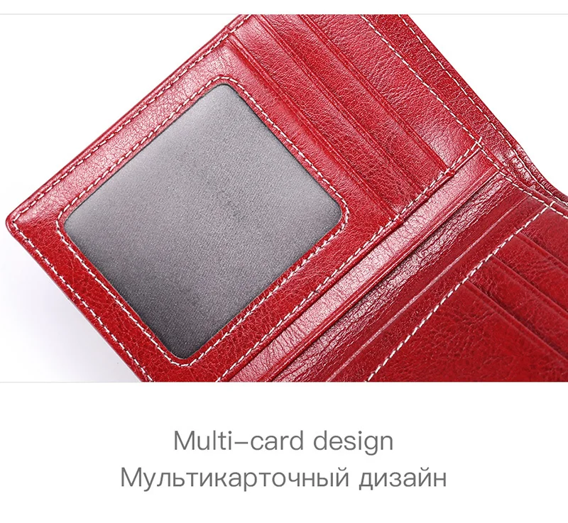 Высокое качество Rfid женский бумажник на молнии короткий кошелек из коровьей кожи Кошелек для монет женский кошелек на кнопке качественный цветочный держатель для карт