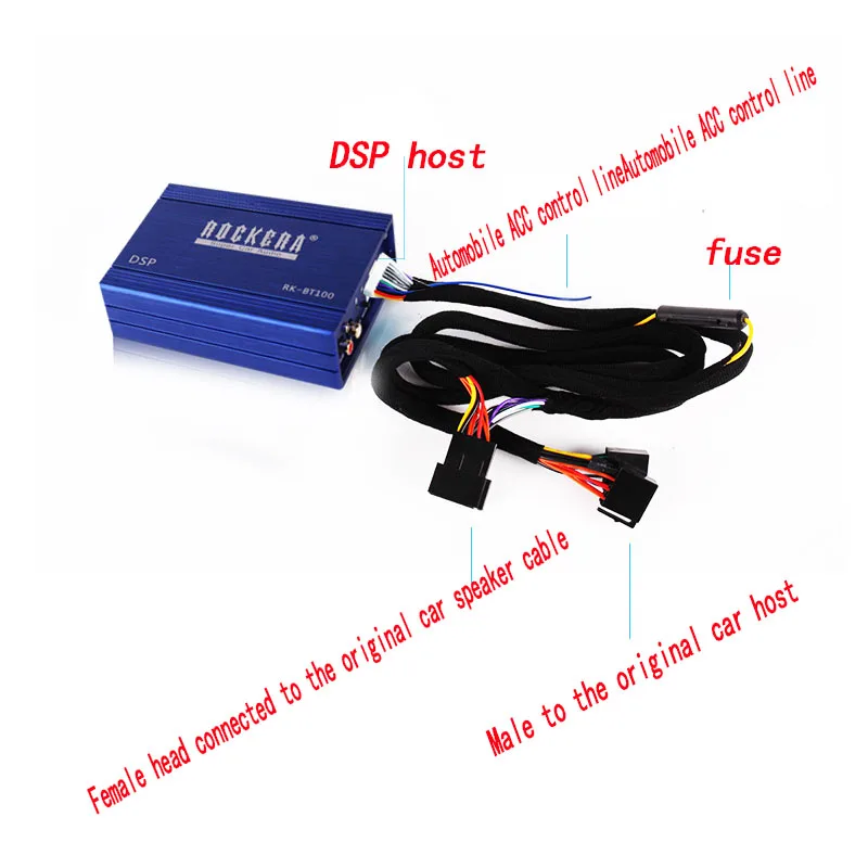 Автомобильный/bluetooth усилитель dsp без потерь модификация автомобиля