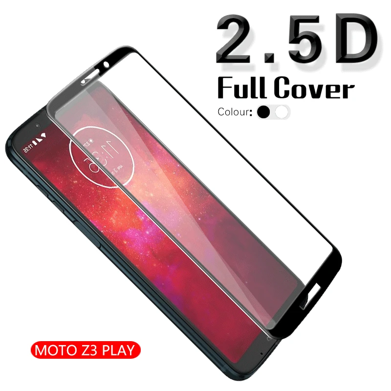 Защитное стекло закаленное 2.5D Arc для MOTO Z3 PLAY|Защитные стёкла и плёнки телефонов| |