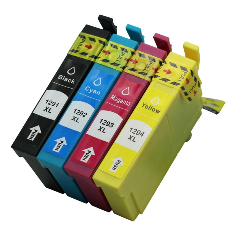 

4pcs Compatible ink cartridge T1291 t1295 for SX420W SX425W BX305F printer