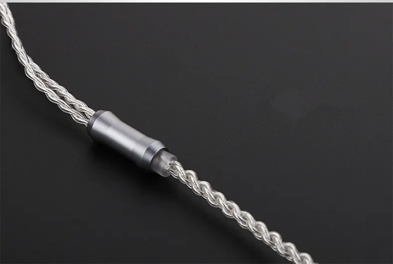 TRN кабель для наушников 2 5 мм посеребренный Балансирующий pin/MMCX se215 se535 se846 ue900 w4r um3x