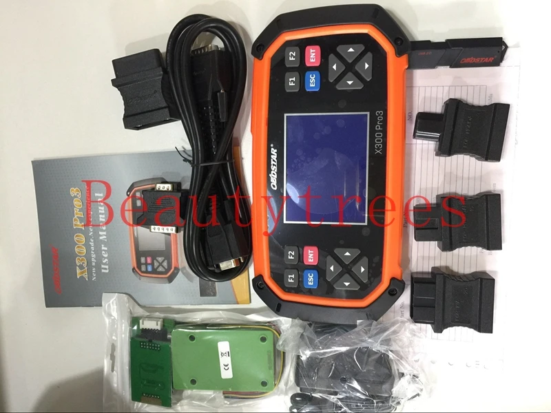 

OBDSTAR X300 PRO3 X-300 Key Master with Immobiliser + Odometer Adjustment +EEPROM/PIC+OBDII+ G & H Chip All Keys Lost