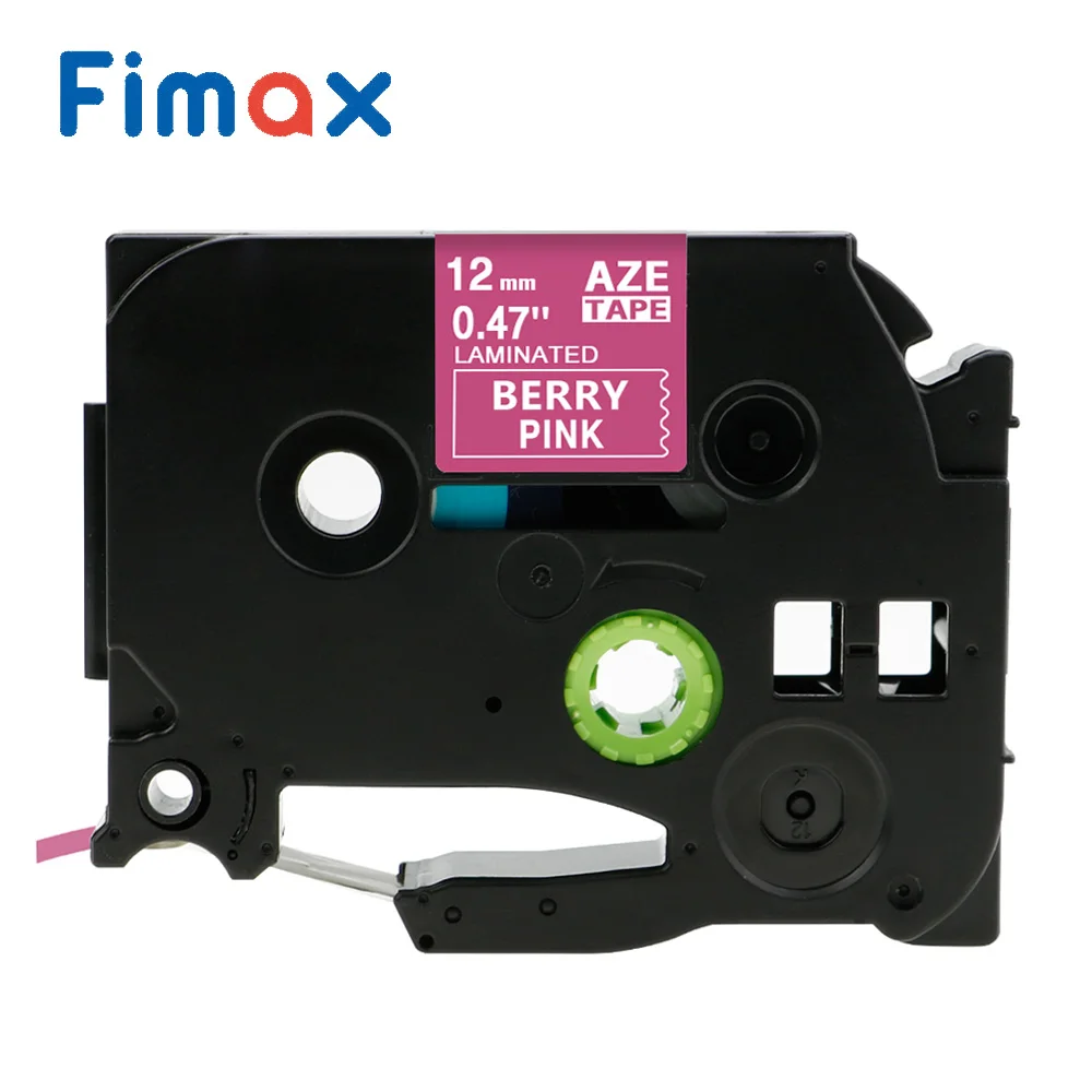 Fimax 1 шт. Tze231 фотография для Brother P touch Tze 231Compatible TZeMQP35 белый на ягодно розовом
