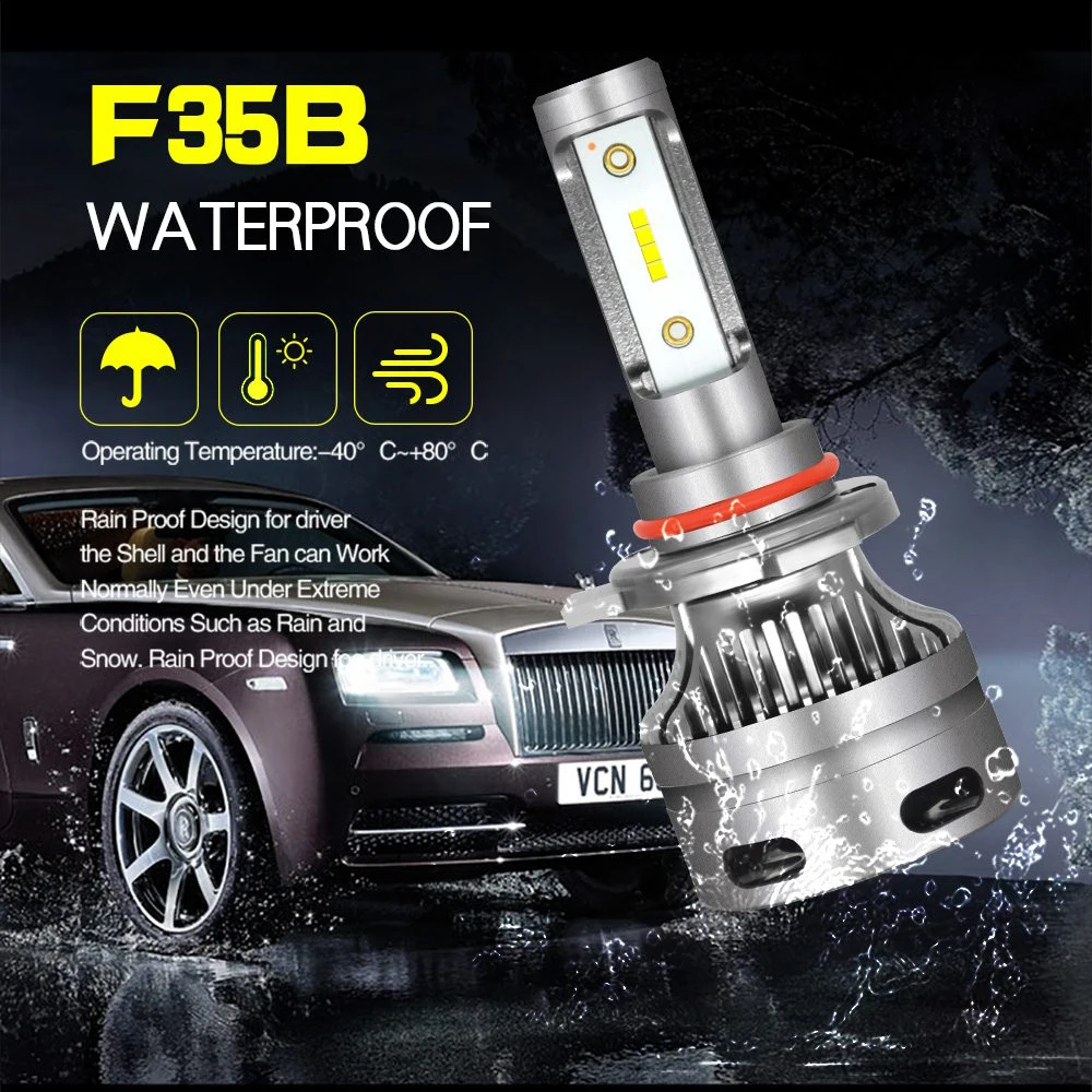 Универсальные светодиодные лампы H4 LED H7 H11 Автомобильные для фар 30 Вт 3200LM 9005 9006