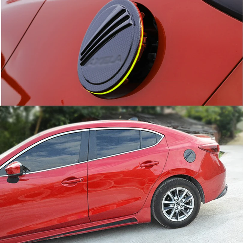 Крышка топливного бака для Mazda 3 Axela M3 2017 2018 спортивный гоночный внешний